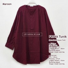Freya-005 Atasan Tunik Katun Rayon Twill